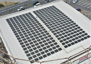 <span class="title">２０２３年１月『千葉県千葉市　アミューズメント施設太陽光屋根 』工事事例を更新しました。　</span>